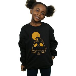 Disney Girl's Nightmare Before Christmas Jack Skellington Cemetary Sweatshirt in Black Size: 3-4 Years Black 3-4 Years Disney Girl's Nightmare Before Christmas Jack Skellington Cemetary Sweatshirt in Black Size: 3-4 Years Black 3-4 Years