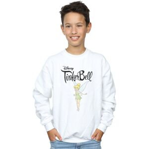 Disney Boy's Tinker Bell Flying Tink Sweatshirt in White Size: 7-8 Years White 7-8 Years Disney Boy's Tinker Bell Flying Tink Sweatshirt in White Size: 7-8 Years White 7-8 Years