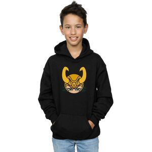 Marvel Boy's Loki Close Up Hoodie in Black Size: 12-13 Years Black 12-13 Years Marvel Boy's Loki Close Up Hoodie in Black Size: 12-13 Years Black 12-13 Years