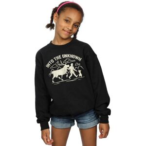 Disney Girl's Frozen 2 Into The Unknown Sweatshirt in Black Size: 5-6 Years Black 5-6 Years Disney Girl's Frozen 2 Into The Unknown Sweatshirt in Black Size: 5-6 Years Black 5-6 Years