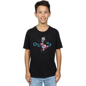 Disney Boy's Frozen 2 Olaf Leaf Jump T-Shirt in Black Size: 3-4 Years Black 3-4 Years Disney Boy's Frozen 2 Olaf Leaf Jump T-Shirt in Black Size: 3-4 Years Black 3-4 Years