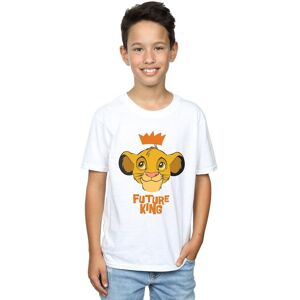 Disney Boy's The Lion King Simba Future King T-Shirt in White Size: 3-4 Years White 3-4 Years Disney Boy's The Lion King Simba Future King T-Shirt in White Size: 3-4 Years White 3-4 Years
