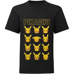 Pokemon Pikachu T-Shirt in Black Size: 3-4 Years Black 3-4 Years Pokemon Pikachu T-Shirt in Black Size: 3-4 Years Black 3-4 Years