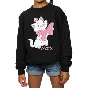 Disney Girl's Aristocats Marie Bow Sweatshirt in Black Size: 12-13 Years Black 12-13 Years Disney Girl's Aristocats Marie Bow Sweatshirt in Black Size: 12-13 Years Black 12-13 Years