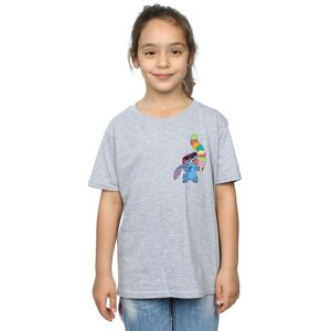 Disney Girl's Lilo & Stitch Ice Cream Cotton T-Shirt in Grey Size: 3-4 Years Grey 3-4 Years Disney Girl's Lilo & Stitch Ice Cream Cotton T-Shirt in Grey Size: 3-4 Years Grey 3-4 Years