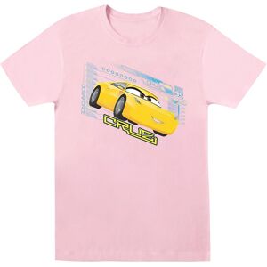 Disney Girl's Cars Cruz Ramirez Cotton T-Shirt in Baby Pink Size: 3-4 Years Baby Pink 3-4 Years Disney Girl's Cars Cruz Ramirez Cotton T-Shirt in Baby Pink Size: 3-4 Years Baby Pink 3-4 Years