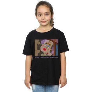 Disney Girl's Beauty & The Beast Madame De La Grande Bouche Cotton T-Shirt in Black Size: 9 Years Black 9 Years Disney Girl's Beauty & The Beast Madame De La Grande Bouche Cotton T-Shirt in Black Size: 9 Years Black 9 Years
