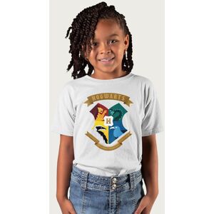 Harry Potter All Hogwarts School Shield T-Shirt in White Size: 5-6 Years White 5-6 Years Harry Potter All Hogwarts School Shield T-Shirt in White Size: 5-6 Years White 5-6 Years