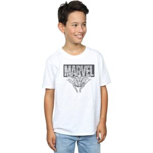 Marvel Boy's Spider-Man Logo T-Shirt in White Size: 3-4 Years White 3-4 Years Marvel Boy's Spider-Man Logo T-Shirt in White Size: 3-4 Years White 3-4 Years