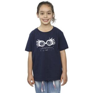 Harry Potter Girl's Luna Being Different Cotton T-Shirt in Navy Size: 5-6 Years Navy 5-6 Years Harry Potter Girl's Luna Being Different Cotton T-Shirt in Navy Size: 5-6 Years Navy 5-6 Years