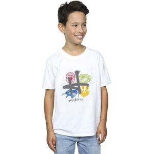 Harry Potter Boy's Emblems H Spray T-Shirt in White Size: 3-4 Years White 3-4 Years Harry Potter Boy's Emblems H Spray T-Shirt in White Size: 3-4 Years White 3-4 Years