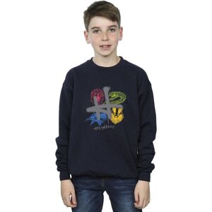 Harry Potter Boy's Emblems H Spray Sweatshirt in Navy Size: 3-4 Years Navy 3-4 Years Harry Potter Boy's Emblems H Spray Sweatshirt in Navy Size: 3-4 Years Navy 3-4 Years