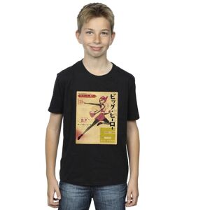 Disney Boy's Big Hero 6 Baymax Honey Lemon Newspaper T-Shirt in Black Size: 3-4 Years Black 3-4 Years Disney Boy's Big Hero 6 Baymax Honey Lemon Newspaper T-Shirt in Black Size: 3-4 Years Black 3-4 Years