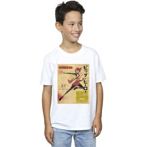 Disney Boy's Big Hero 6 Baymax Honey Lemon Newspaper T-Shirt in White Size: 12-13 Years White 12-13 Years Disney Boy's Big Hero 6 Baymax Honey Lemon Newspaper T-Shirt in White Size: 12-13 Years White 12-13 Years