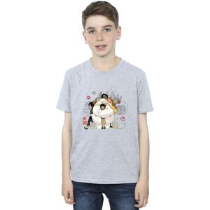 Disney Boy's Big Hero 6 Baymax Group Hug T-Shirt in Grey Size: 12-13 Years Grey 12-13 Years Disney Boy's Big Hero 6 Baymax Group Hug T-Shirt in Grey Size: 12-13 Years Grey 12-13 Years