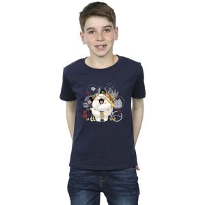 Disney Boy's Big Hero 6 Baymax Group Hug T-Shirt in Navy Size: 3-4 Years Navy 3-4 Years Disney Boy's Big Hero 6 Baymax Group Hug T-Shirt in Navy Size: 3-4 Years Navy 3-4 Years