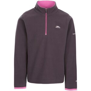 Trespass Girl's Sybil Micro Fleece in Dark Grey Size: 5-6 Years Dark Grey 5-6 Years Trespass Girl's Sybil Micro Fleece in Dark Grey Size: 5-6 Years Dark Grey 5-6 Years