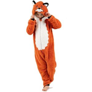 Wunsy Super Soft Fleece Fox Onesie Playsuit with Tail in Orange Size: 2-3 Years Orange 2-3 Years Wunsy Super Soft Fleece Fox Onesie Playsuit with Tail in Orange Size: 2-3 Years Orange 2-3 Years