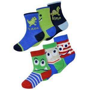 Sock Snob Boy's 6 Pack Baby Monsters Dinosaur Design Pattern Socks Size: 6-12 m Multicolor 6-12 m Sock Snob Boy's 6 Pack Baby Monsters Dinosaur Design Pattern Socks Size: 6-12 m Multicolor 6-12 m