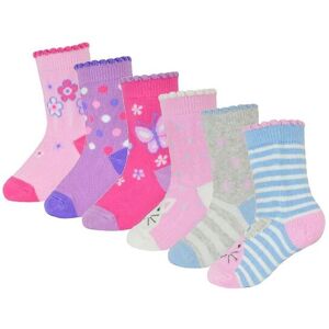 Sock Snob Girl's 6 Pack Baby Girl Soft Cotton Butterfly & Animal Design Socks Size: 0-6 m Multicolor 0-6 m Sock Snob Girl's 6 Pack Baby Girl Soft Cotton Butterfly & Animal Design Socks Size: 0-6 m Multicolor 0-6 m