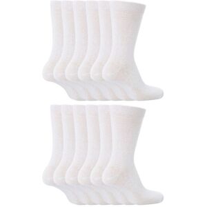 Sock Snob Boy's 12 Pair Plain School Soft Breathable Cotton Rich Socks in White Size: 3-6 Years White 3-6 Years Sock Snob Boy's 12 Pair Plain School Soft Breathable Cotton Rich Socks in White Size: 3-6 Years White 3-6 Years