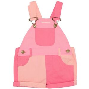 Dotty Dungarees Girl's Tonal Colourblock Shorts - Pink 4-5y Size: 4-5 Years Pink 4-5 Years Dotty Dungarees Girl's Tonal Colourblock Shorts - Pink 4-5y Size: 4-5 Years Pink 4-5 Years