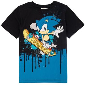 Sonic the Hedgehog Boy's Short Sleeved T-Shirt Boys Black Official Size: 9-10 Years Black 9-10 Years Sonic the Hedgehog Boy's Short Sleeved T-Shirt Boys Black Official Size: 9-10 Years Black 9-10 Years