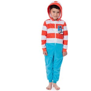 Where's Wally Boy's Onesie (Kids Multicoloured) Size: 9-10 Years Multicolor 9-10 Years Where's Wally Boy's Onesie (Kids Multicoloured) Size: 9-10 Years Multicolor 9-10 Years
