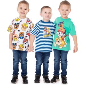 Paw Patrol Boy's Kids Multi-Pack of 3 Short-Sleeved T-Shirts (Boys Multicoloured) Size: 2-3 Years Multicolor 2-3 Years Paw Patrol Boy's Kids Multi-Pack of 3 Short-Sleeved T-Shirts (Boys Multicoloured) Size: 2-3 Years Multicolor 2-3 Years