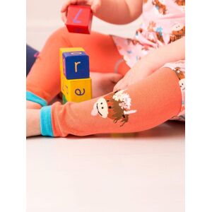 Blade and Rose Bonnie Highland Cow Junior Leggings in Coral Size: 5-6 Years Coral 5-6 Years Blade and Rose Bonnie Highland Cow Junior Leggings in Coral Size: 5-6 Years Coral 5-6 Years