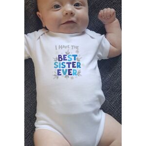 Afewhometruths Newborn Baby Gift - I have the Best Sister bodysuit / Baby Grow in Baby Blue Size: 3-6 m Baby Blue 3-6 m Afewhometruths Newborn Baby Gift - I have the Best Sister bodysuit / Baby Grow in Baby Blue Size: 3-6 m Baby Blue 3-6 m