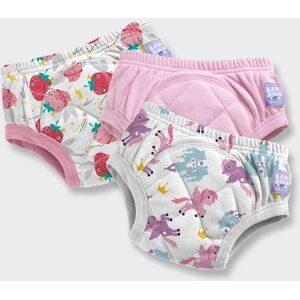 Bambino Mio Potty Training Pants for Girls & Boys - 3 Pack in Dark Pink Size: 3-4 Years Dark Pink 3-4 Years Bambino Mio Potty Training Pants for Girls & Boys - 3 Pack in Dark Pink Size: 3-4 Years Dark Pink 3-4 Years