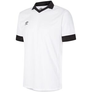 Umbro Tempest Short-Sleeved Jersey in White Size: 13 Years White 13 Years Umbro Tempest Short-Sleeved Jersey in White Size: 13 Years White 13 Years