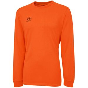 Umbro Club Long-Sleeved Jersey in Orange Size: 13 Years Orange 13 Years Umbro Club Long-Sleeved Jersey in Orange Size: 13 Years Orange 13 Years