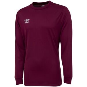 Umbro Club Long-Sleeved Jersey in Burgundy Size: 11-12 Years Burgundy 11-12 Years Umbro Club Long-Sleeved Jersey in Burgundy Size: 11-12 Years Burgundy 11-12 Years