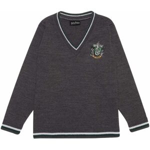 Harry Potter Slytherin Knitted Jumper in Mid Grey Size: 5-6 Years Mid Grey 5-6 Years Harry Potter Slytherin Knitted Jumper in Mid Grey Size: 5-6 Years Mid Grey 5-6 Years