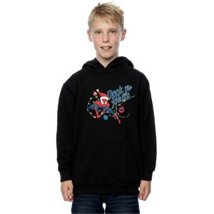 Marvel Boy's Spider-Man Deck The Walls Hoodie in Black Size: 7-8 Years Black 7-8 Years Marvel Boy's Spider-Man Deck The Walls Hoodie in Black Size: 7-8 Years Black 7-8 Years