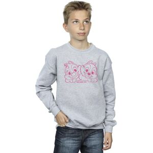 Disney Boy's Chip ´n´ Dale Nuts About You Sweatshirt in Grey Size: 12-13 Years Grey 12-13 Years Disney Boy's Chip ´n´ Dale Nuts About You Sweatshirt in Grey Size: 12-13 Years Grey 12-13 Years