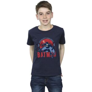 DC Comics Boy's Batman Gotham City T-Shirt in Navy Size: 3-4 Years Navy 3-4 Years DC Comics Boy's Batman Gotham City T-Shirt in Navy Size: 3-4 Years Navy 3-4 Years