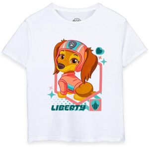 Paw Patrol Girl's Kids Short Sleeved T-Shirt (Girls White) in White Size: 3-4 Years White 3-4 Years Paw Patrol Girl's Kids Short Sleeved T-Shirt (Girls White) in White Size: 3-4 Years White 3-4 Years