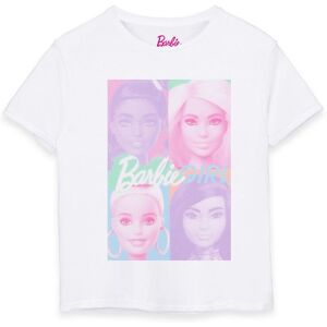 Barbie Girl's Kids Short Sleeved T-Shirt (Girls White) in White Size: 5-6 Years White 5-6 Years Barbie Girl's Kids Short Sleeved T-Shirt (Girls White) in White Size: 5-6 Years White 5-6 Years
