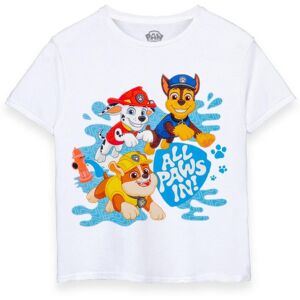 Paw Patrol Kids Short Sleeved T-Shirt (Unisex Kids White) in White Size: 7-8 Years White 7-8 Years Paw Patrol Kids Short Sleeved T-Shirt (Unisex Kids White) in White Size: 7-8 Years White 7-8 Years
