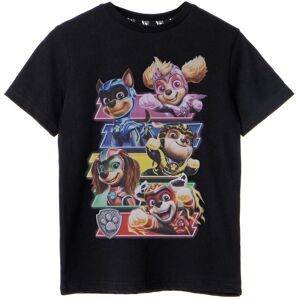 Paw Patrol Kids Short Sleeved T-Shirt (Unisex Kids Black) in Black Size: 5-6 Years Black 5-6 Years Paw Patrol Kids Short Sleeved T-Shirt (Unisex Kids Black) in Black Size: 5-6 Years Black 5-6 Years
