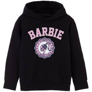 Barbie Girl's Hoodie Girls Black Official Merch Size: 11-12 Years Black 11-12 Years Barbie Girl's Hoodie Girls Black Official Merch Size: 11-12 Years Black 11-12 Years