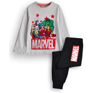 Marvel Boy's Kids Long Sleeve Long Leg Pyjama Set (Boys Black/Grey) in Black Size: 3-4 Years Black 3-4 Years Marvel Boy's Kids Long Sleeve Long Leg Pyjama Set (Boys Black/Grey) in Black Size: 3-4 Years Black 3-4 Years