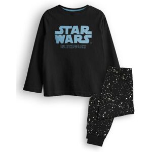 Star Wars Boy's Kids Long Sleeve Long Leg Pyjama Set (Boys Black) in Black Size: 3-4 Years Black 3-4 Years Star Wars Boy's Kids Long Sleeve Long Leg Pyjama Set (Boys Black) in Black Size: 3-4 Years Black 3-4 Years
