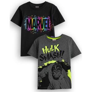 Marvel Boy's Short Sleeved T-Shirt (Kids Black/Grey) in Black Size: 2-3 Years Black 2-3 Years Marvel Boy's Short Sleeved T-Shirt (Kids Black/Grey) in Black Size: 2-3 Years Black 2-3 Years