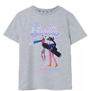 Barbie Girl's Kids Short Sleeved T-Shirt (Girls Grey Marl) Size: 3-4 Years Grey 3-4 Years Barbie Girl's Kids Short Sleeved T-Shirt (Girls Grey Marl) Size: 3-4 Years Grey 3-4 Years