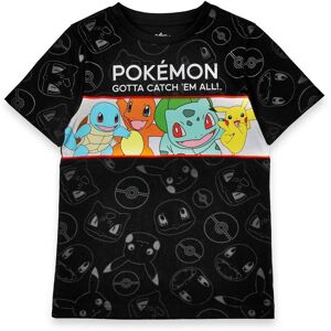 Pokemon Boy's Squirtle Charmander Bulbasaur Pikachu Pokémon Kids Black T-Shirt Size: 11-12 Years Black 11-12 Years Pokemon Boy's Squirtle Charmander Bulbasaur Pikachu Pokémon Kids Black T-Shirt Size: 11-12 Years Black 11-12 Years