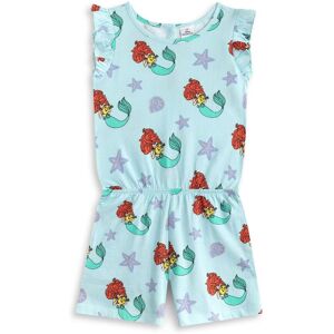 Disney Girl's Kids Sleeveless Playsuit (Girls Blue) in Blue Size: 5-6 Years Blue 5-6 Years Disney Girl's Kids Sleeveless Playsuit (Girls Blue) in Blue Size: 5-6 Years Blue 5-6 Years